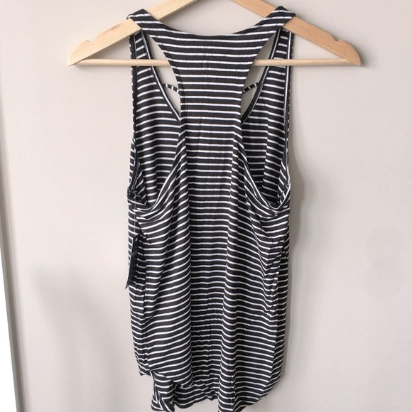 Hollister Striped Lace-Up Racerback Swing Tank - Picture 2 of 3